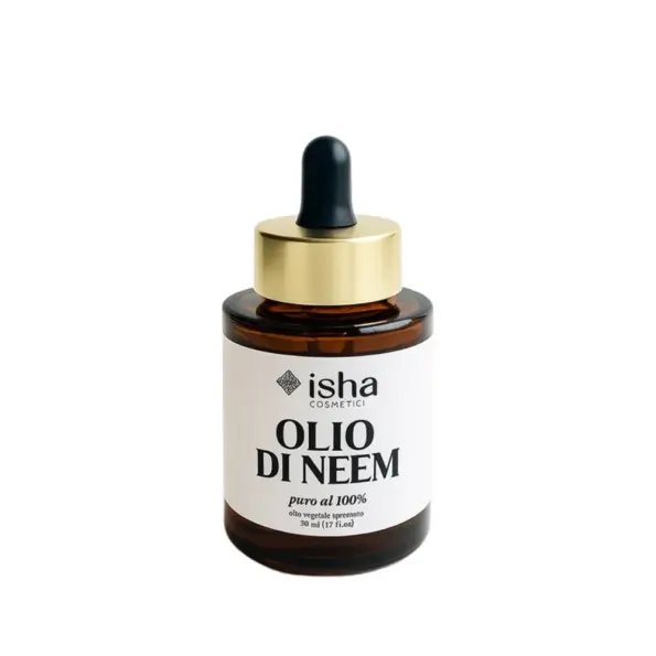 Isha Cosmetics Olio di Neem Puro al 100%
